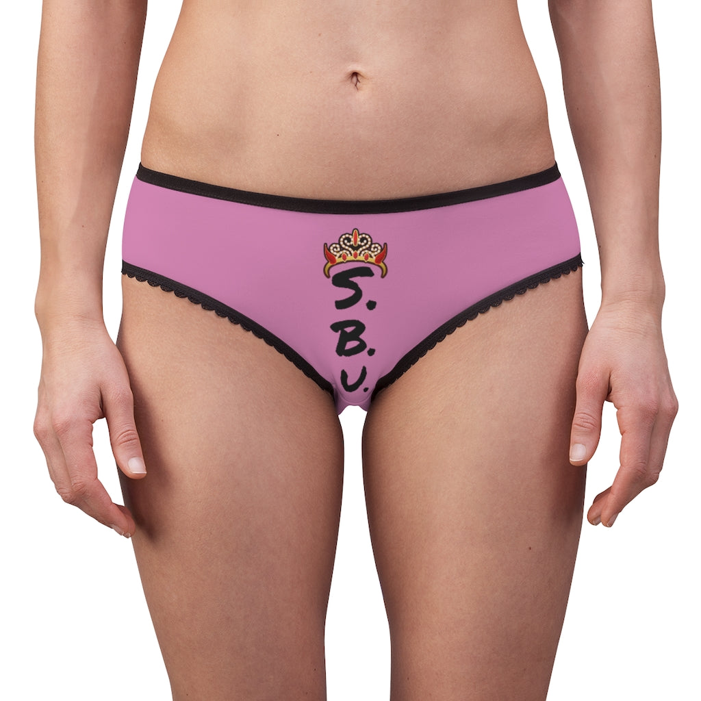 SAVAGE PRINCESS S.P. SHADOW BANNED UNITED Women's Briefs Pink