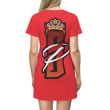 Load image into Gallery viewer, SAVAGE PRINCESS S.P.  T-Shirt Dress red
