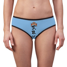 Load image into Gallery viewer, SAVAGE PRINCESS S.P. SHADOW BANNED UNITED Women&#39;s Briefs light blu
