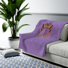 Load image into Gallery viewer, SAVAGE PRINCESS S.P. Velveteen Plush Blanket

