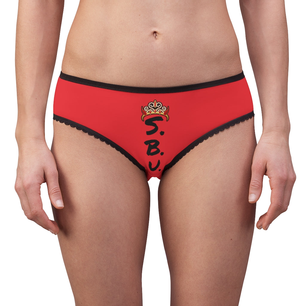 SAVAGE PRINCESS S.P. SHADOW BANNED UNITED Women's Briefs red
