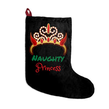 Load image into Gallery viewer, SAVAGE PRINCESS S.P. &quot;NAUGHTY PRINCESS&quot; Christmas Stockings
