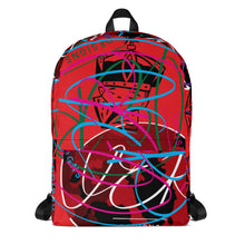 Load image into Gallery viewer, L.E.R. DESIGNS Backpack red.king
