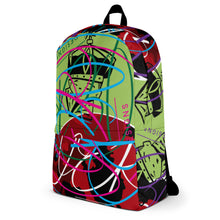 Load image into Gallery viewer, L.E.R. DESIGNS Backpack lime.king

