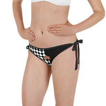 Load image into Gallery viewer, SAVAGE PRINCESS Black Checkered Tiara Bikini Bottom
