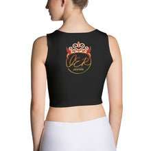 Load image into Gallery viewer, SAVAGE PRINCESS S.P. SHADOW BANNED UNITED Crop Top black
