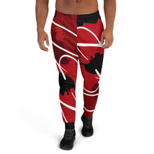 Load image into Gallery viewer, L.E.R. DESIGNS Red Cammo Men&#39;s Joggers
