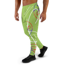 Load image into Gallery viewer, L.E.R. DESIGNS Men&#39;s Joggers red.wht.blu.green
