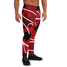Load image into Gallery viewer, L.E.R. DESIGNS Red Cammo Men&#39;s Joggers
