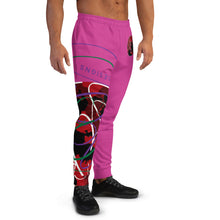 Load image into Gallery viewer, L.E.R. DESIGNS Men&#39;s Joggers cross cammo pink
