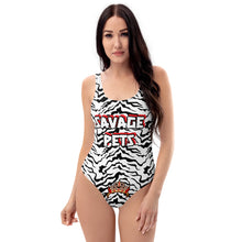 Load image into Gallery viewer, SAVAGE PRINCESS Savage Pets &quot;White Tiger&quot; Bodysuit
