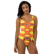 Load image into Gallery viewer, SAVAGE PRINCESS The Knot Club Bodysuit yellow
