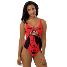 Load image into Gallery viewer, SAVAGE PRINCESS Savage Slut Puppy Bodysuit

