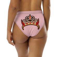 Load image into Gallery viewer, SAVAGE PRINCESS Gothic Teddy Recycled high-waisted bikini bottom
