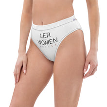 Load image into Gallery viewer, L.E.R. WOMEN FRANCE Recycled high-waisted bikini bottom
