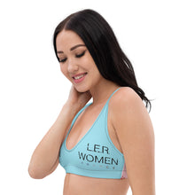 Load image into Gallery viewer, L.E.R. WOMEN FRANCE Recyled padded bikini top
