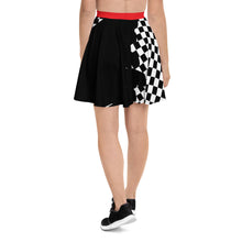 Load image into Gallery viewer, SAVAGE PRINCESS Tiara logo Checkered Skater Skirt
