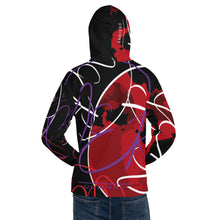 Load image into Gallery viewer, L.E.R. DESIGNS Unisex Hoodie half cammo black
