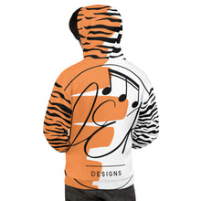 Load image into Gallery viewer, L.E.R. DESIGNS Singing Tiger Unisex Hoodie
