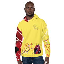 Load image into Gallery viewer, L.E.R. DESIGNS Unisex Hoodie half cammo yellow
