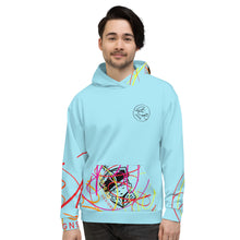 Load image into Gallery viewer, L.E.R. DESIGNS King Unisex Hoodie light blu
