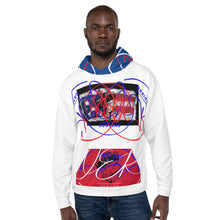 Load image into Gallery viewer, L.E.R. DESIGNS Unisex Hoodie red.wht.blu

