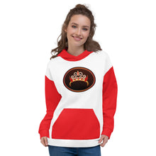 Load image into Gallery viewer, SAVAGE PRINCESS S.P. Unisex Hoodie red.white
