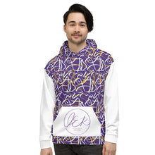 Load image into Gallery viewer, L.E.R. DESIGNS Unisex Hoodie mamba white

