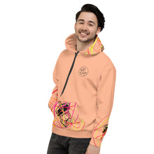 Load image into Gallery viewer, L.E.R. DESIGNS King Unisex Hoodie peach
