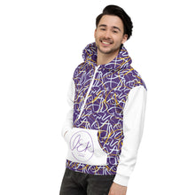 Load image into Gallery viewer, L.E.R. DESIGNS Unisex Hoodie mamba white
