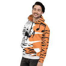 Load image into Gallery viewer, L.E.R. DESIGNS Singing Tiger Unisex Hoodie
