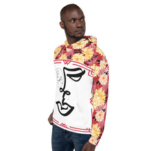 Load image into Gallery viewer, L.E.R. DESIGNS Floral Face Unisex Hoodie
