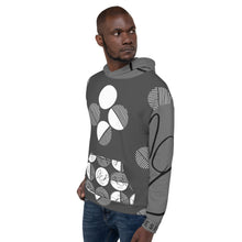 Load image into Gallery viewer, L.E.R. DESIGNS Greyscale Unisex Hoodie
