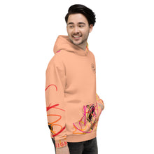 Load image into Gallery viewer, L.E.R. DESIGNS King Unisex Hoodie peach
