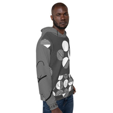 Load image into Gallery viewer, L.E.R. DESIGNS Greyscale Unisex Hoodie
