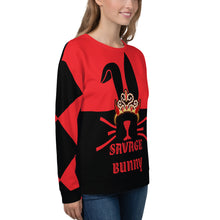 Load image into Gallery viewer, SAVAGE PRINCESS Savage Bunny Unisex Sweatshirt
