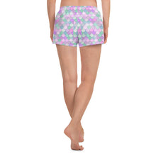 Load image into Gallery viewer, SAVAGE PRINCESS SLM Purple/Green scales Short Shorts
