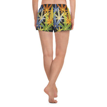 Load image into Gallery viewer, SAVAGE PRINCESS Abstract Weed Leaf Short Shorts
