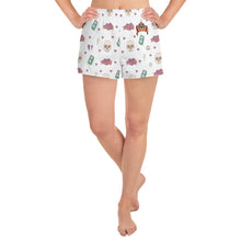 Load image into Gallery viewer, SAVAGE PRINCESS Misfit Punks 1 Women&#39;s Athletic Short Shorts
