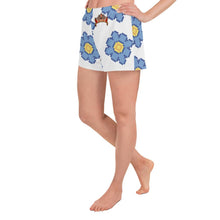 Load image into Gallery viewer, SAVAGE PRINCESS Gamer Flowers Women&#39;s Athletic Short Shorts
