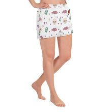 Load image into Gallery viewer, SAVAGE PRINCESS Misfit Punks 1 Women&#39;s Athletic Short Shorts

