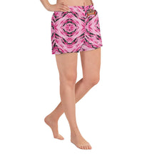 Load image into Gallery viewer, SAVAGE PRINCESS Pink Cammo Women&#39;s Athletic Short Shorts
