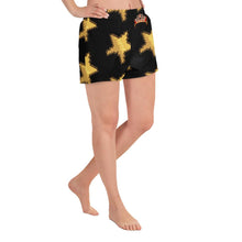 Load image into Gallery viewer, SAVAGE PRINCESS Gamer Stars Women&#39;s Athletic Short Shorts
