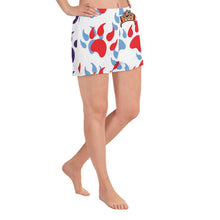 Load image into Gallery viewer, SAVAGE PRINCESS Multicolor Wolf Paw Short Shorts

