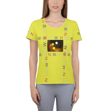 Load image into Gallery viewer, L.E.R. WOMEN FRANCE Women&#39;s Athletic T-shirt
