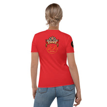 Load image into Gallery viewer, SAVAGE PRINCESS S.P. Women&#39;s T-shirt SP.red
