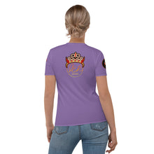 Load image into Gallery viewer, SAVAGE PRINCESS S.P. Women&#39;s T-shirt SP.purple
