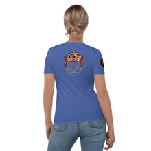 Load image into Gallery viewer, SAVAGE PRINCESS S.P. Women&#39;s T-shirt SP.blu
