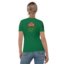 Load image into Gallery viewer, SAVAGE PRINCESS S.P. Women&#39;s T-shirt SP.green
