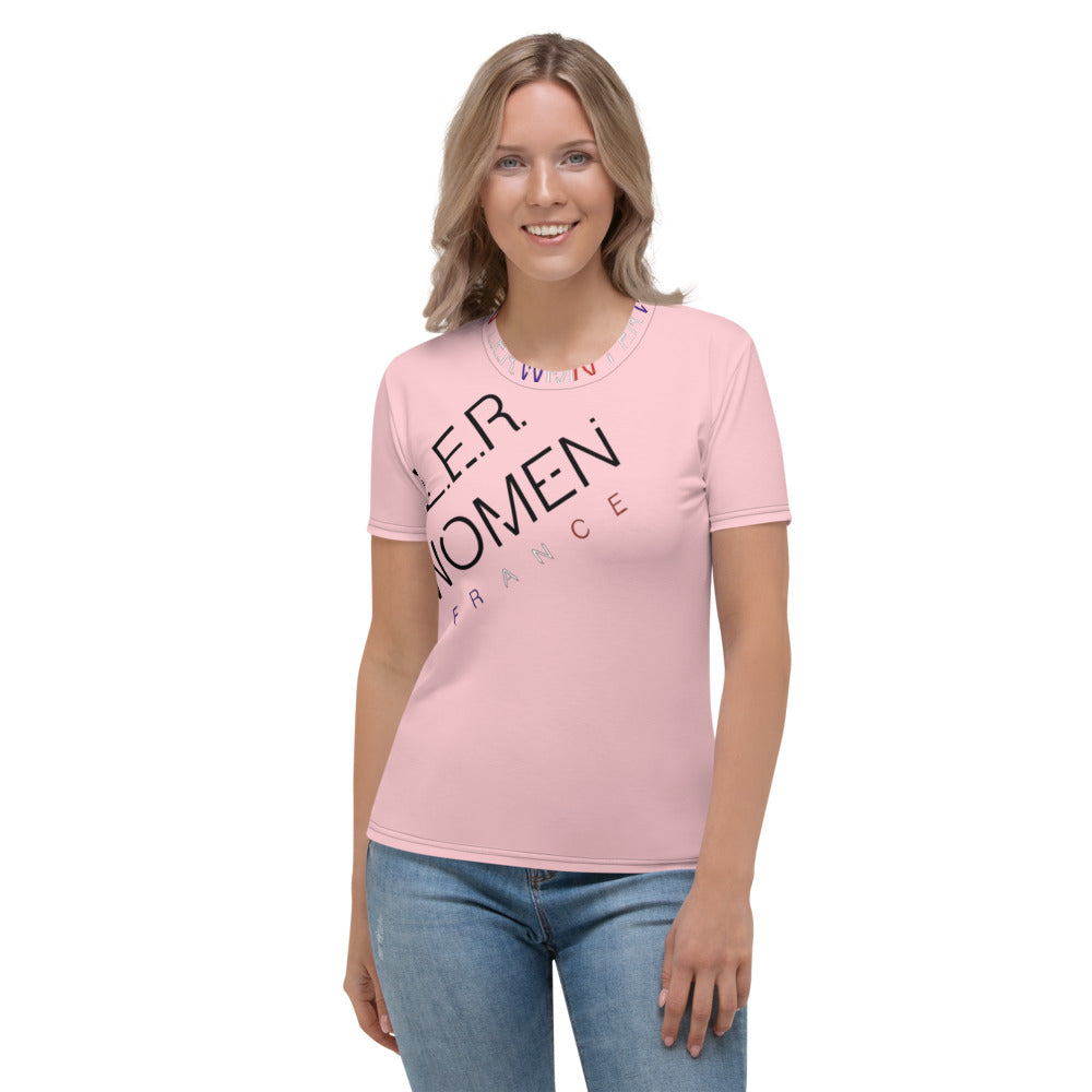 L.E.R. WOMEN FRANCE T-shirt